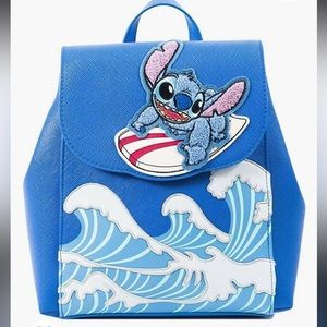 Danielle Nicole Disney Lilo & Stitch Surfing Backpack NWT